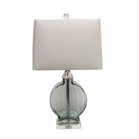 RESPLANDOR 24 in. Glass Table Lamp with Crystal Base RE2999087